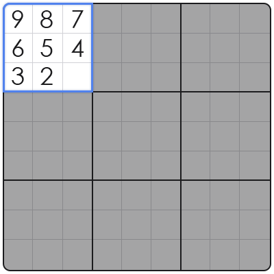 sudoku puzzle with solution